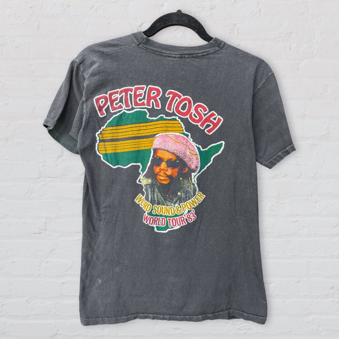 Vintage Peter Tosh Mama Africa World Tour 1983 Tee – Natty Threads