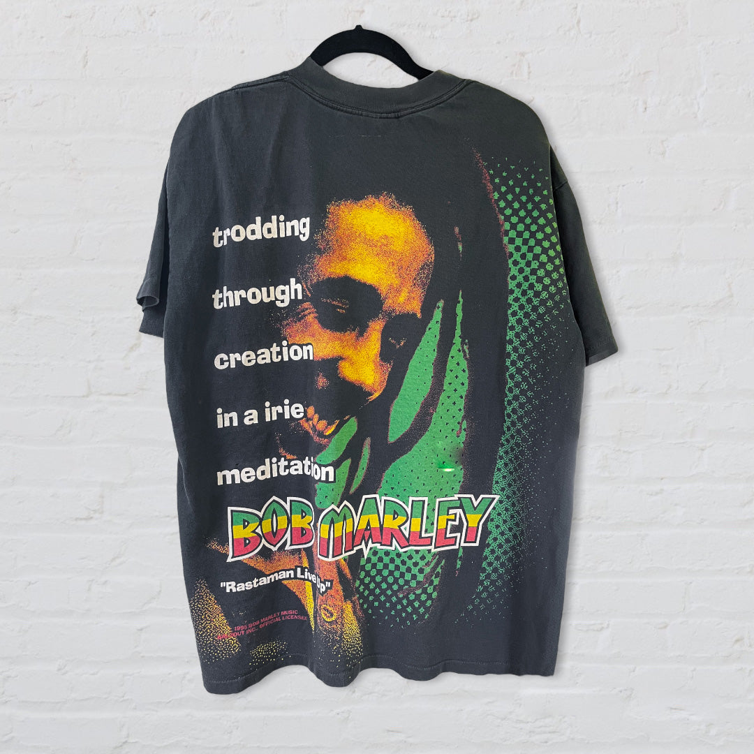 Bob Marley x Balzout Tee - Rastaman Live Up