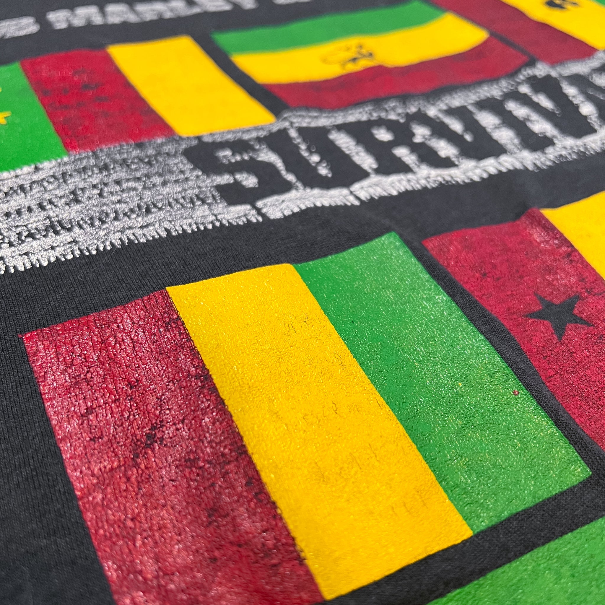 Bob Marley & The Wailers Survival 1980s Tee
