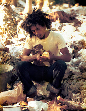 Bob Marley Official 1973 “Burnin’”Album Promo Shirt by Island Records