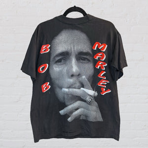 Bob Marley European Bootleg Rap Tee