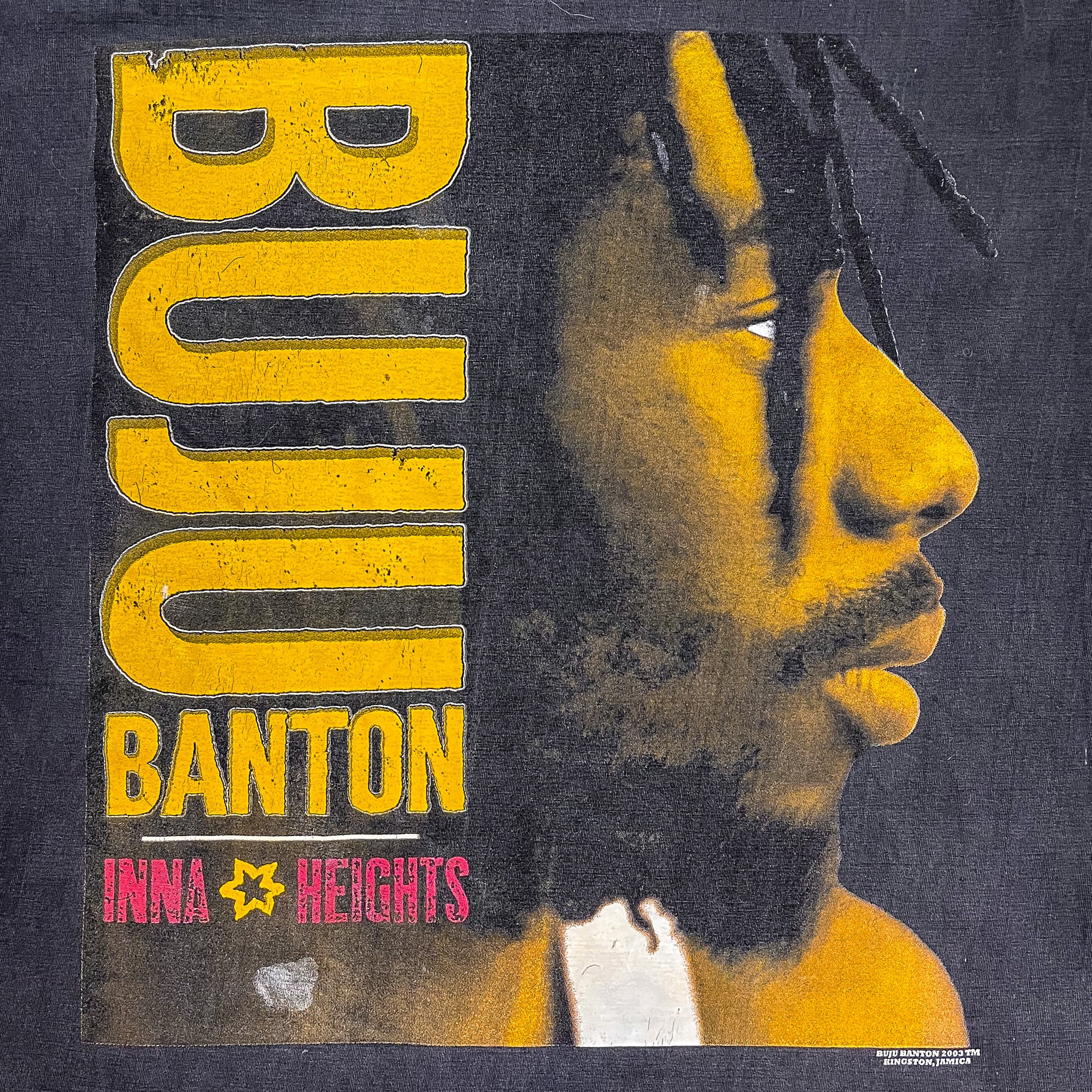 Buju Banton Rap Tee - Inna Heights