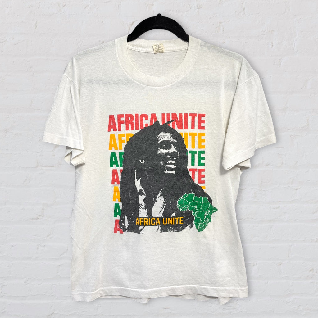 Bob Marley Africa Unite Tee 1980s