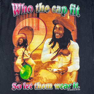 Bob Marley Rap Tee - Who The Cap Fit