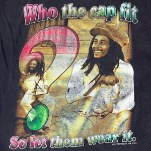 Bob Marley Rap Tee - Who The Cap Fit