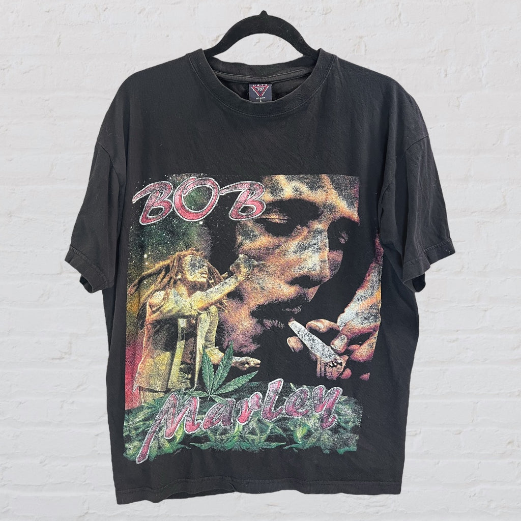 Bob Marley Rap Tee - Natural Mystic