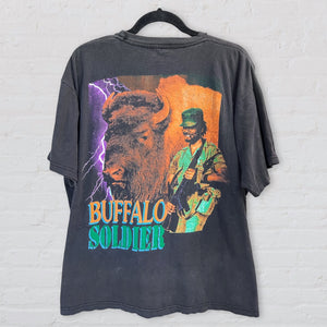 Bob Marley Rap Tee - Buffalo Soldier