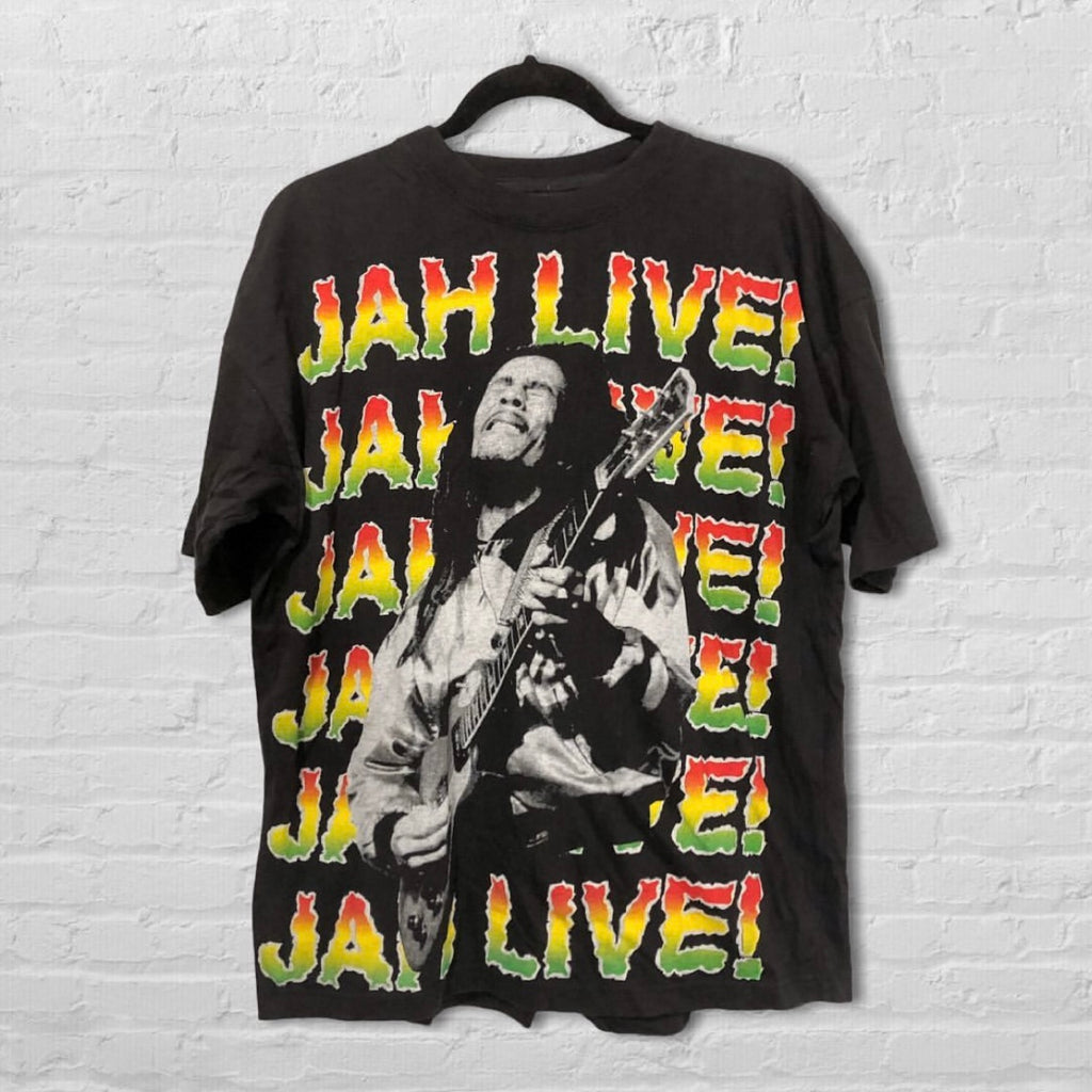 Bob Marley European Bootleg Tee - Jah Live!