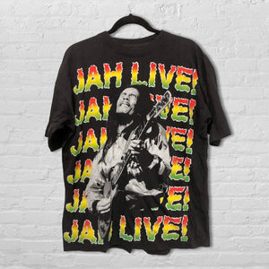 Bob Marley European Bootleg Tee - Jah Live!