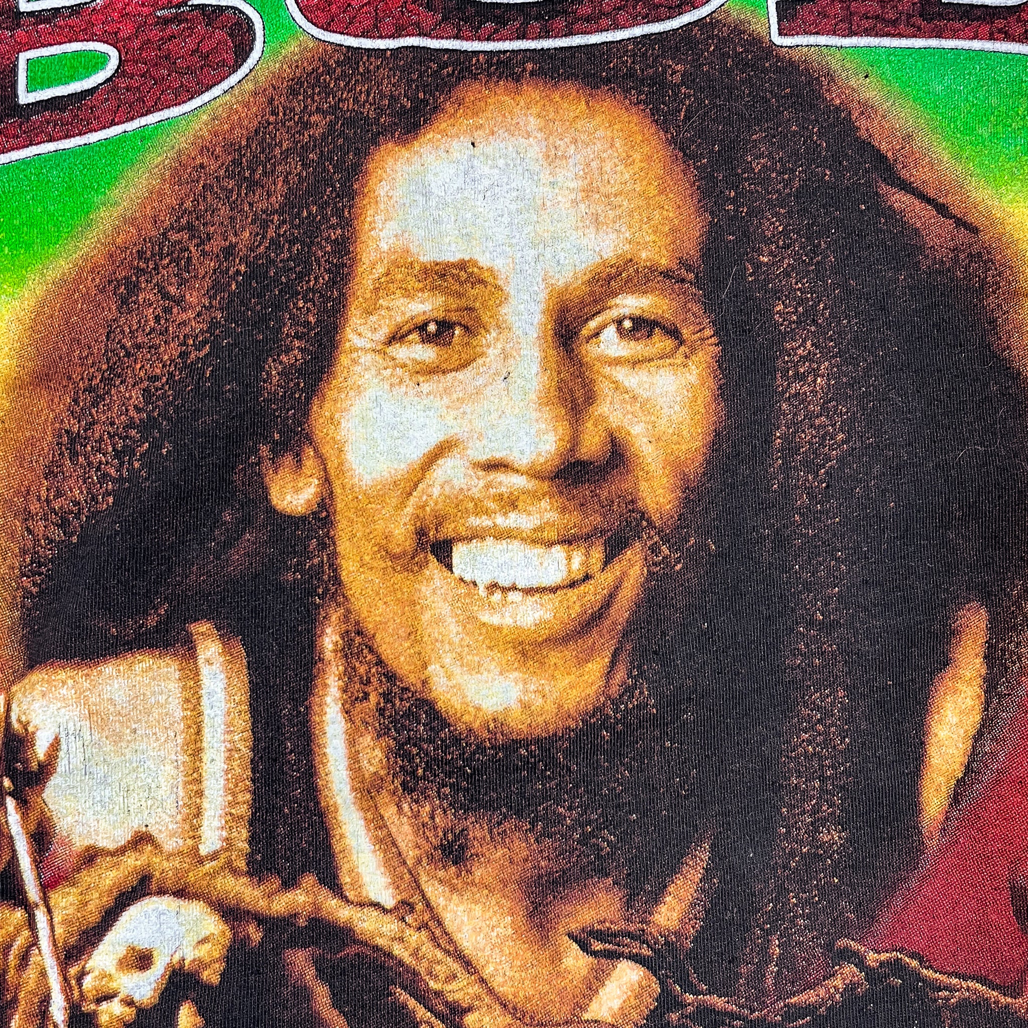 Bob Marley Rap Tee - Smile Jamaica