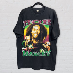 Bob Marley Rap Tee - Smile Jamaica