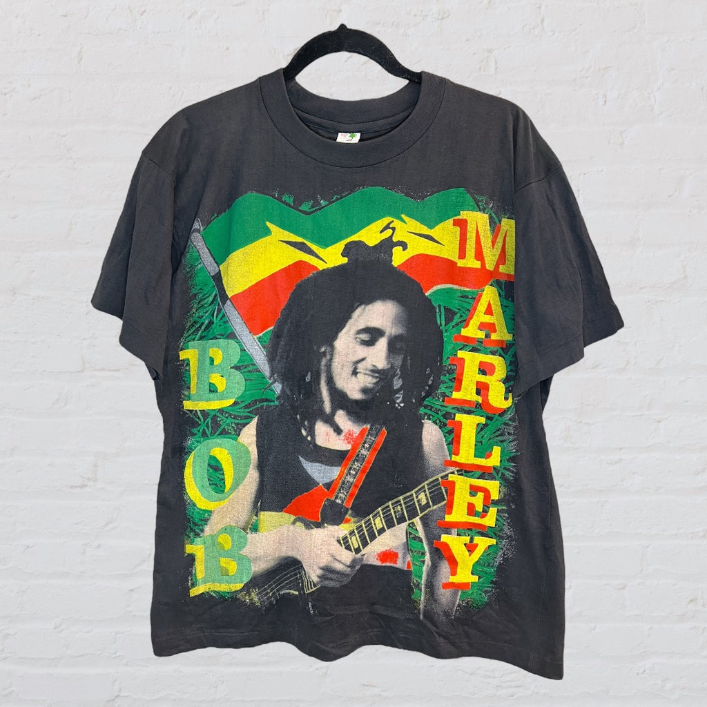 Bob Marley European Bootleg Rap Tee