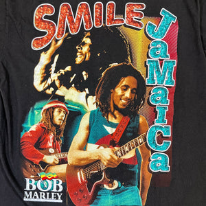 Bob Marley Rap Tee - Smile Jamaica