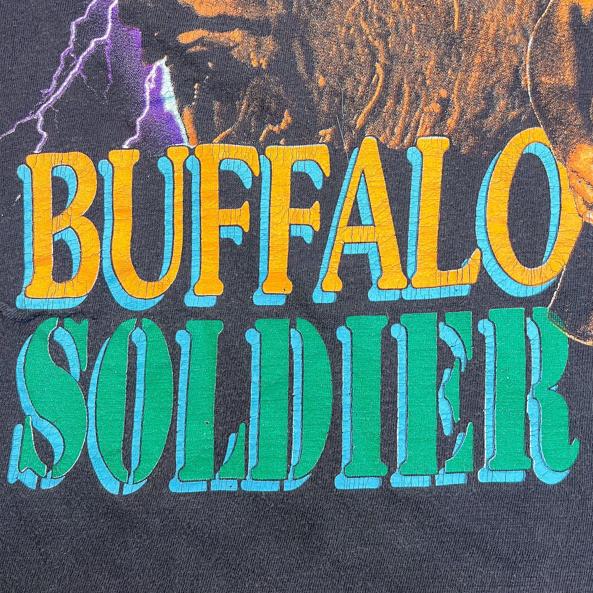 Bob Marley Rap Tee - Buffalo Soldier