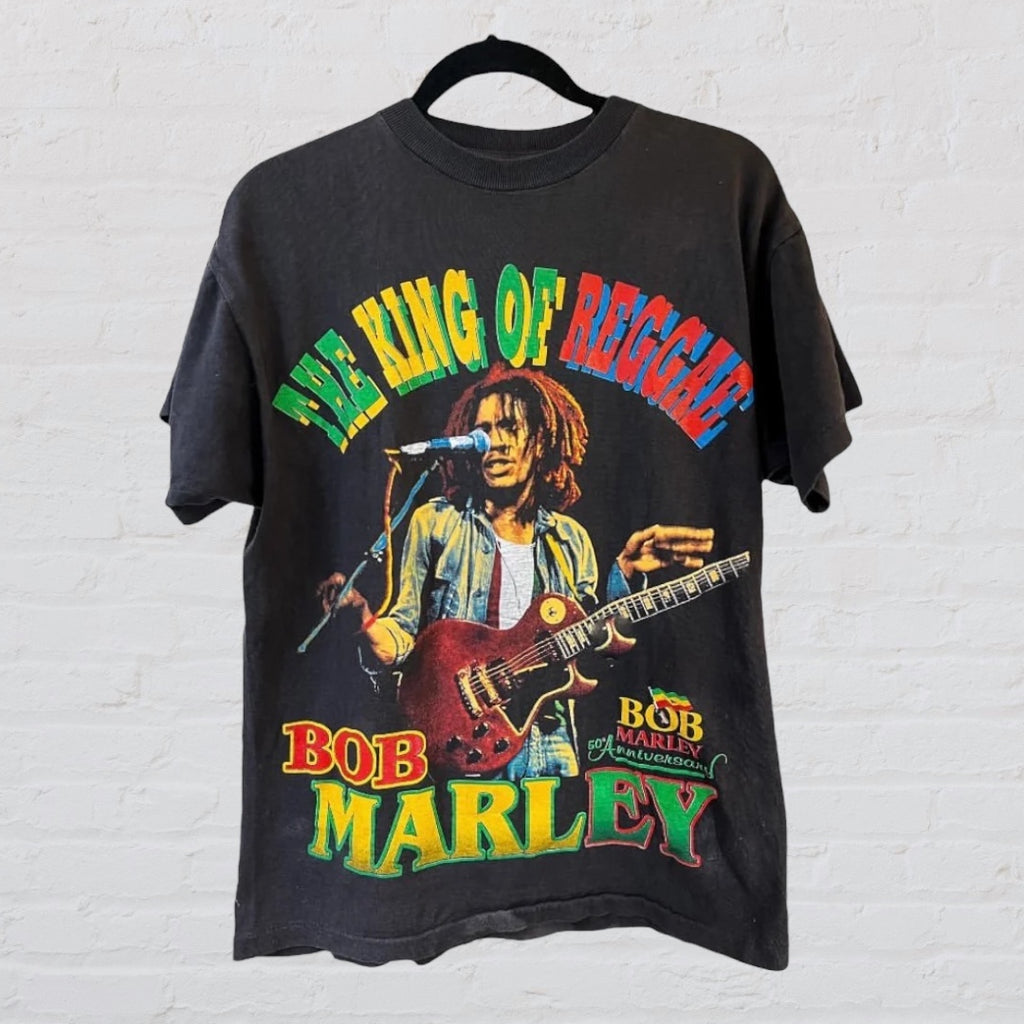 Bob Marley Rap Tee - King of Reggae