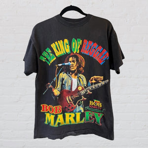 Bob Marley Rap Tee - King of Reggae