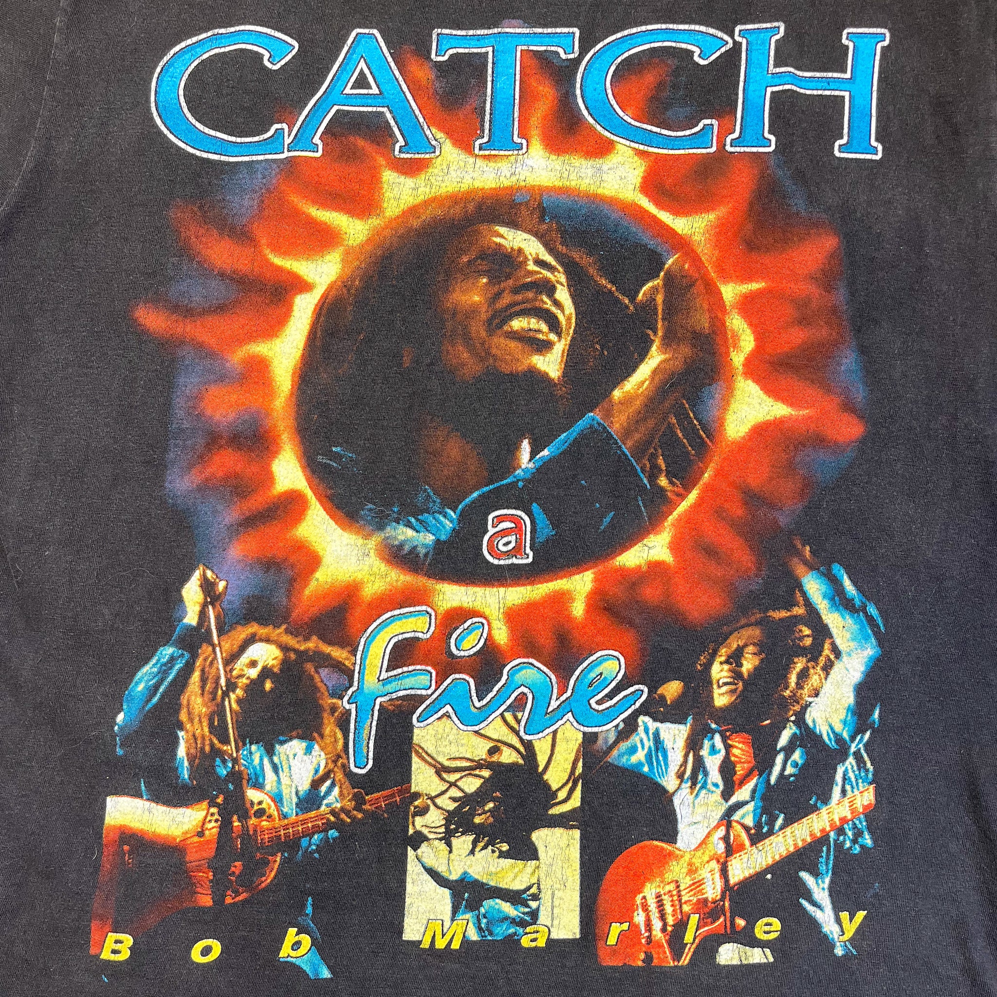 Bob Marley Rap Tee - Catch A Fire