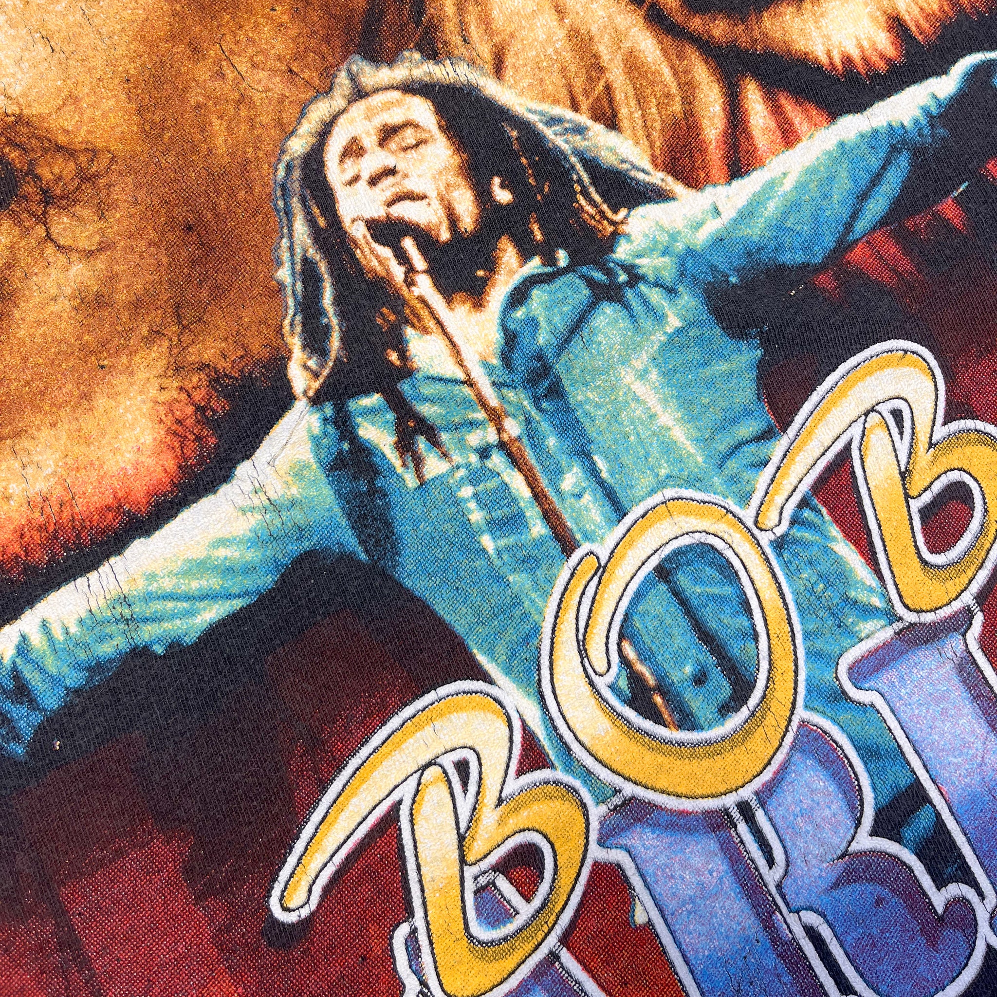 Bob Marley Rap Tee - Catch A Fire