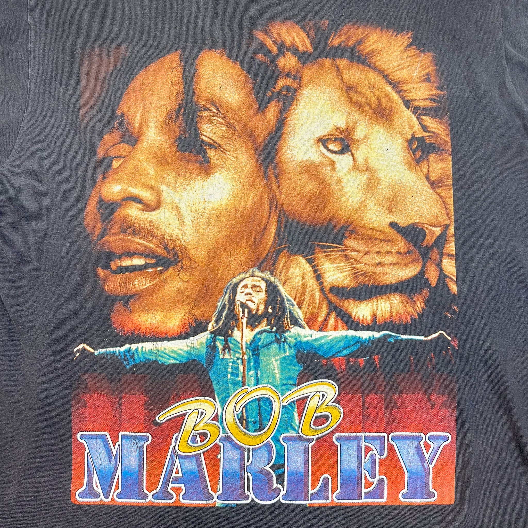 Bob Marley Rap Tee - Catch A Fire