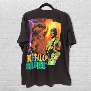 Bob Marley Rap Tee - Buffalo Soldier
