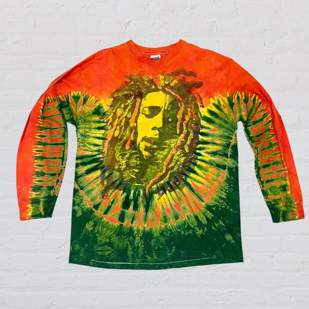 Bob Marley Tie-Dye Long Sleeve