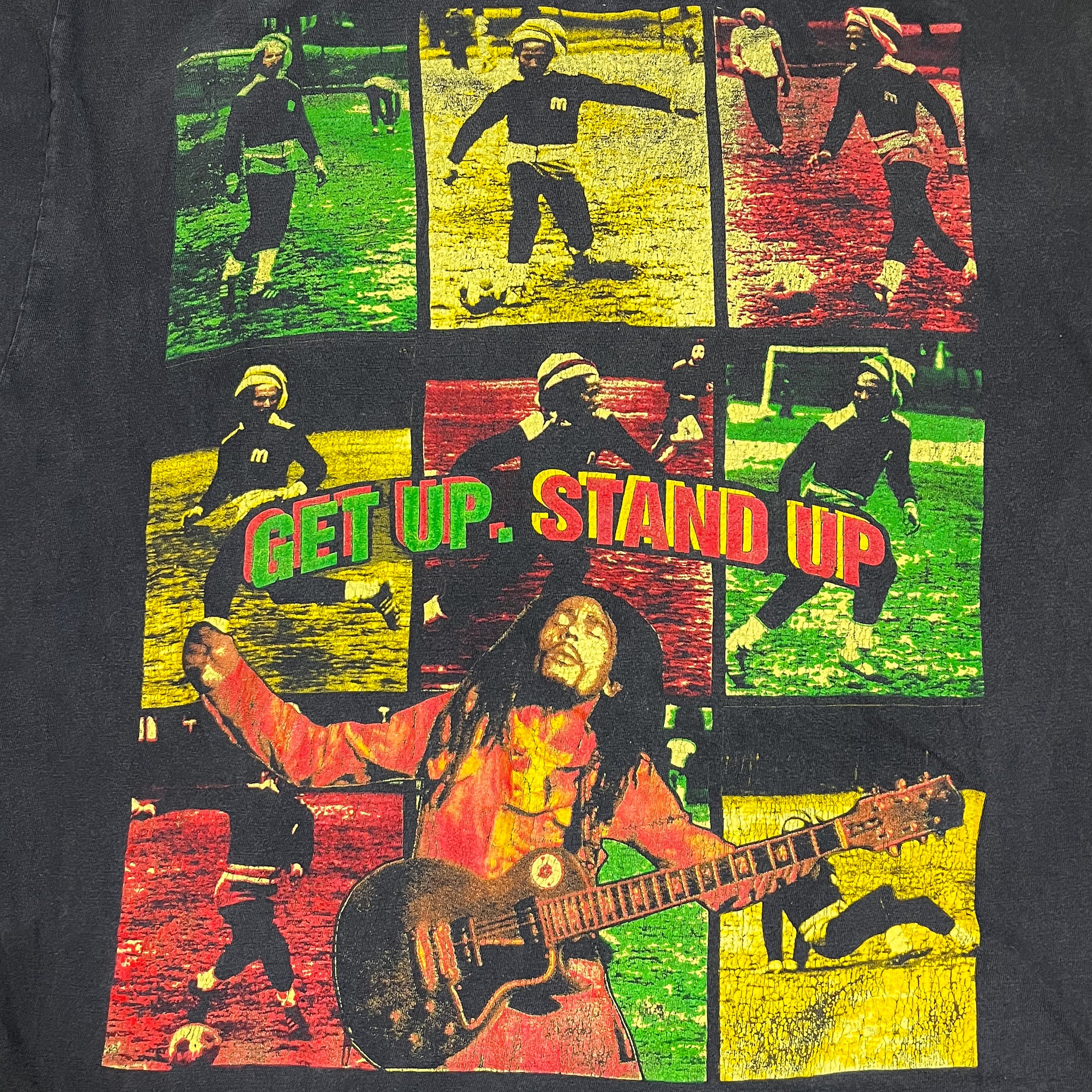 Bob Marley Rap Tee - Get Up Stand Up