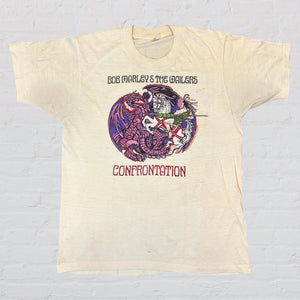 Bob Marley 1983 “Confrontation” Album Shirt by Sinbad