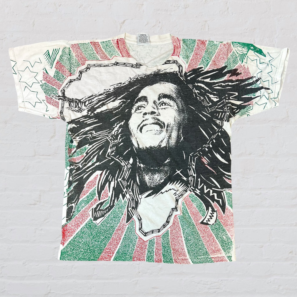 Bob Marley Bootleg Tee - AOP