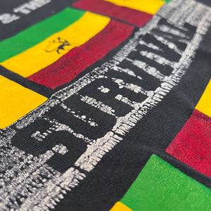 Bob Marley & The Wailers Survival 1980s Tee