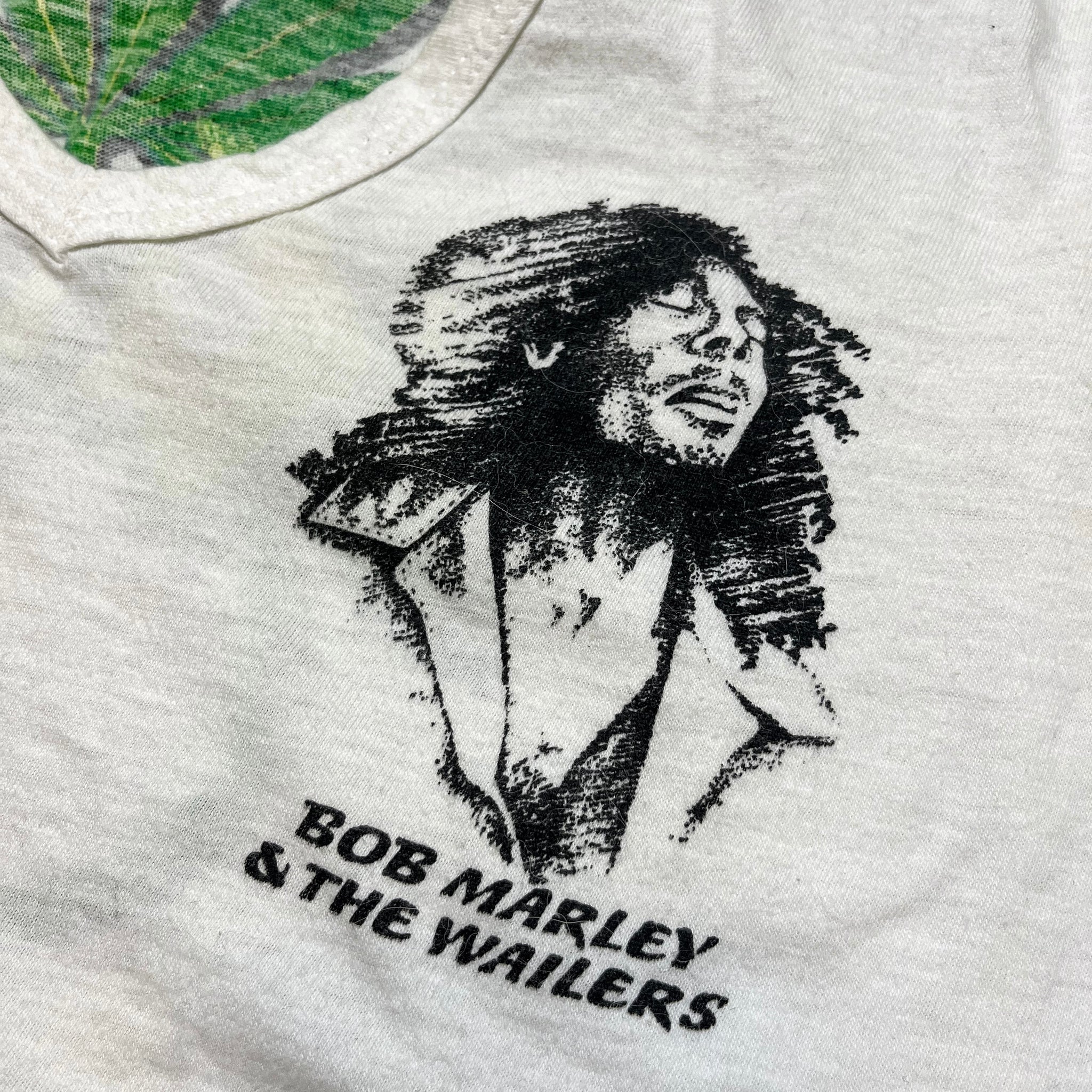 Vintage Bob Marley and The Wailers 1970s Kaya Promo Shirt - One Love