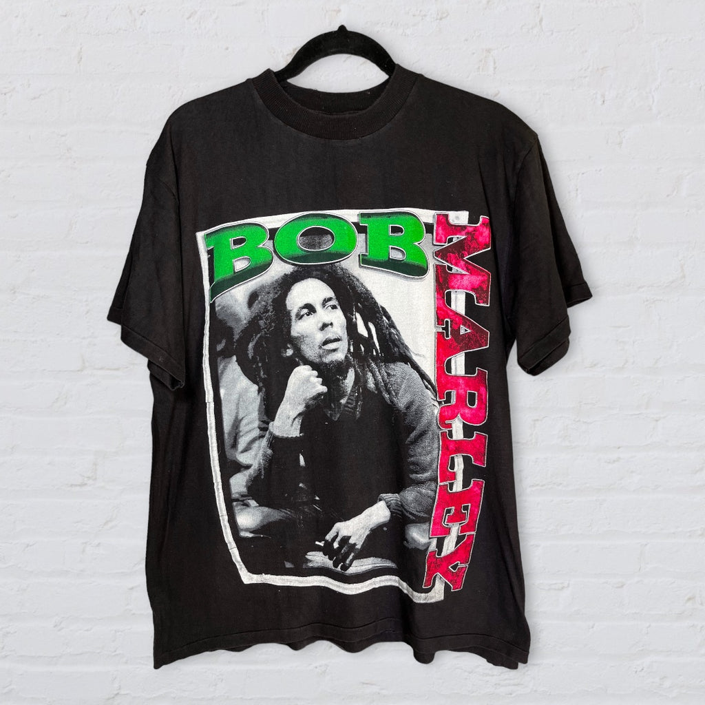 Bob Marley Rap Tee - Jah Rastafari