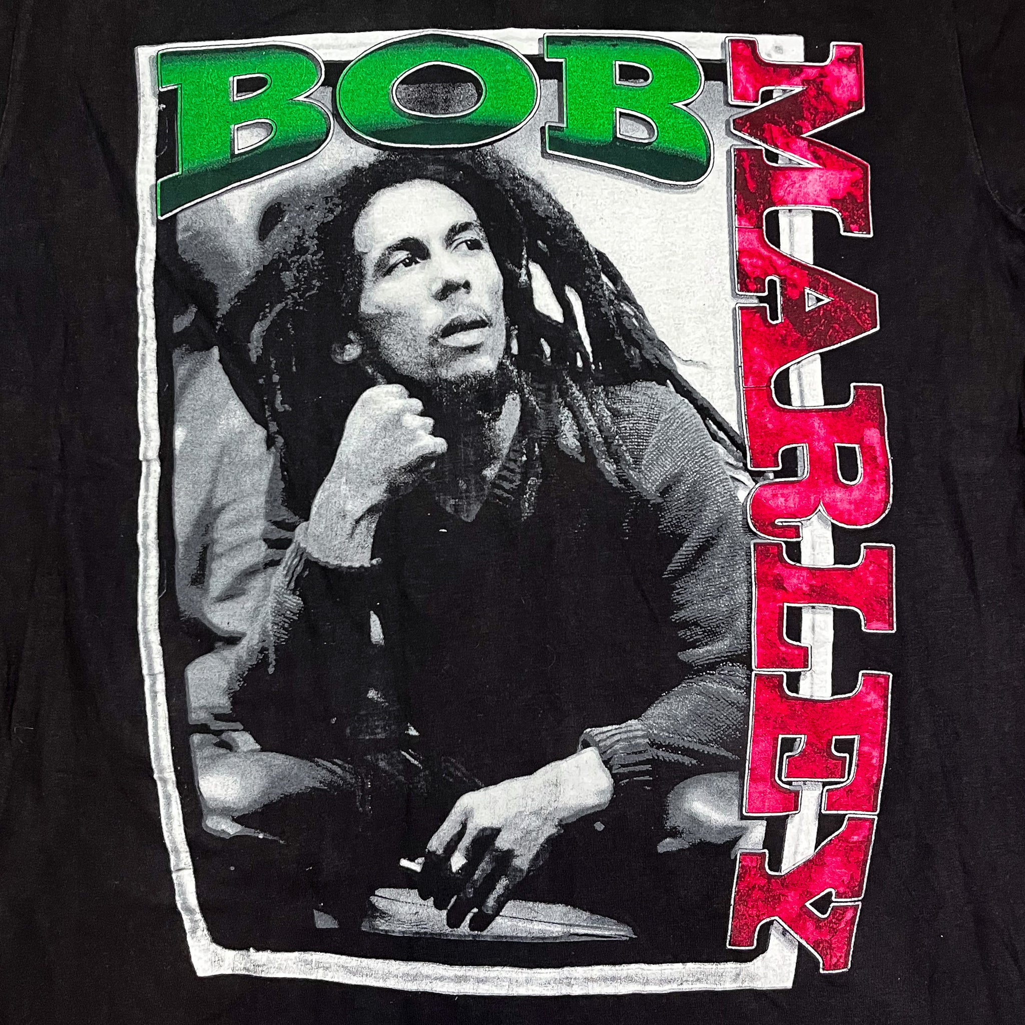 Bob Marley Vintage Rap Tee - Jah Rastafari!