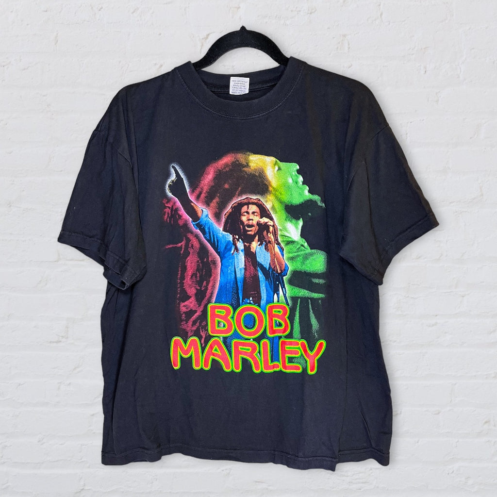 Bob Marley Vintage Rap Tee - Songs Of Freedom