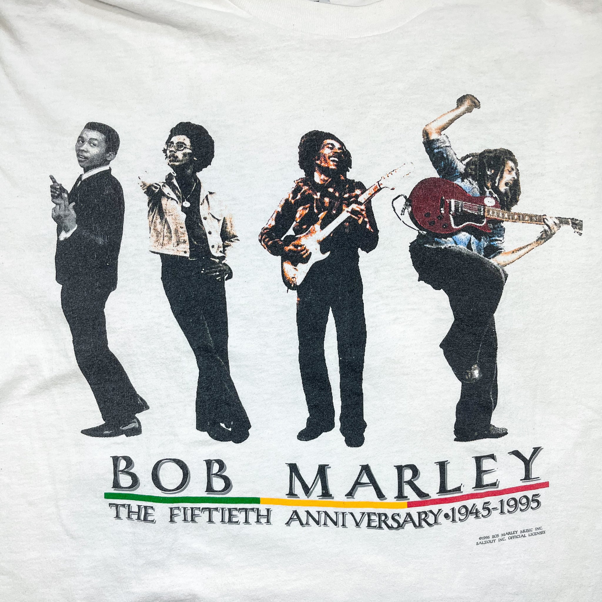 Bob Marley Vintage Tee - Fiftieth Anniversary