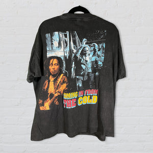 Bob Marley Vintage Bootleg Rap Tee "Coming In From The Cold"