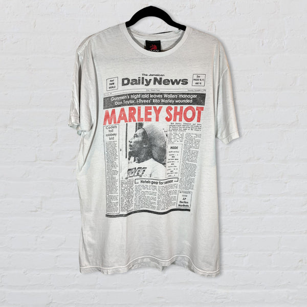 【KOOLOSET】Newspaper Tee Newspaper Tee - kooloset