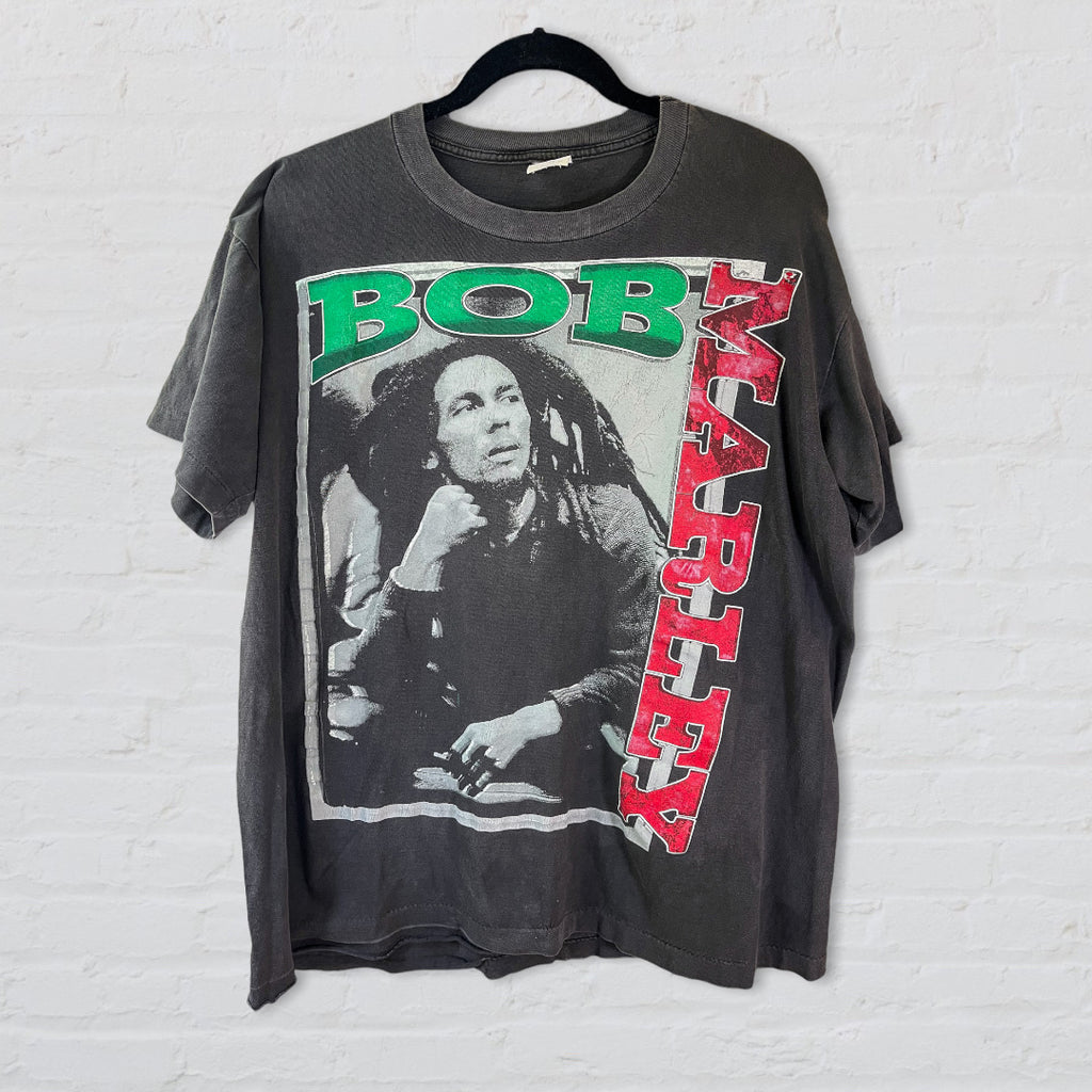 Bob Marley Rap Tee - Jah Rastafari