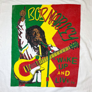 Bob Marley Vintage Bootleg Tee "Wake Up and Live"