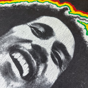 Bob Marley All Over Print Vintage Tee “Live If You Want To Live”