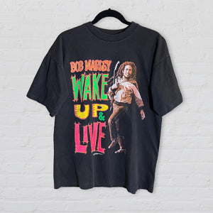 Bob Marley Vintage Tee “Wake Up and Live”