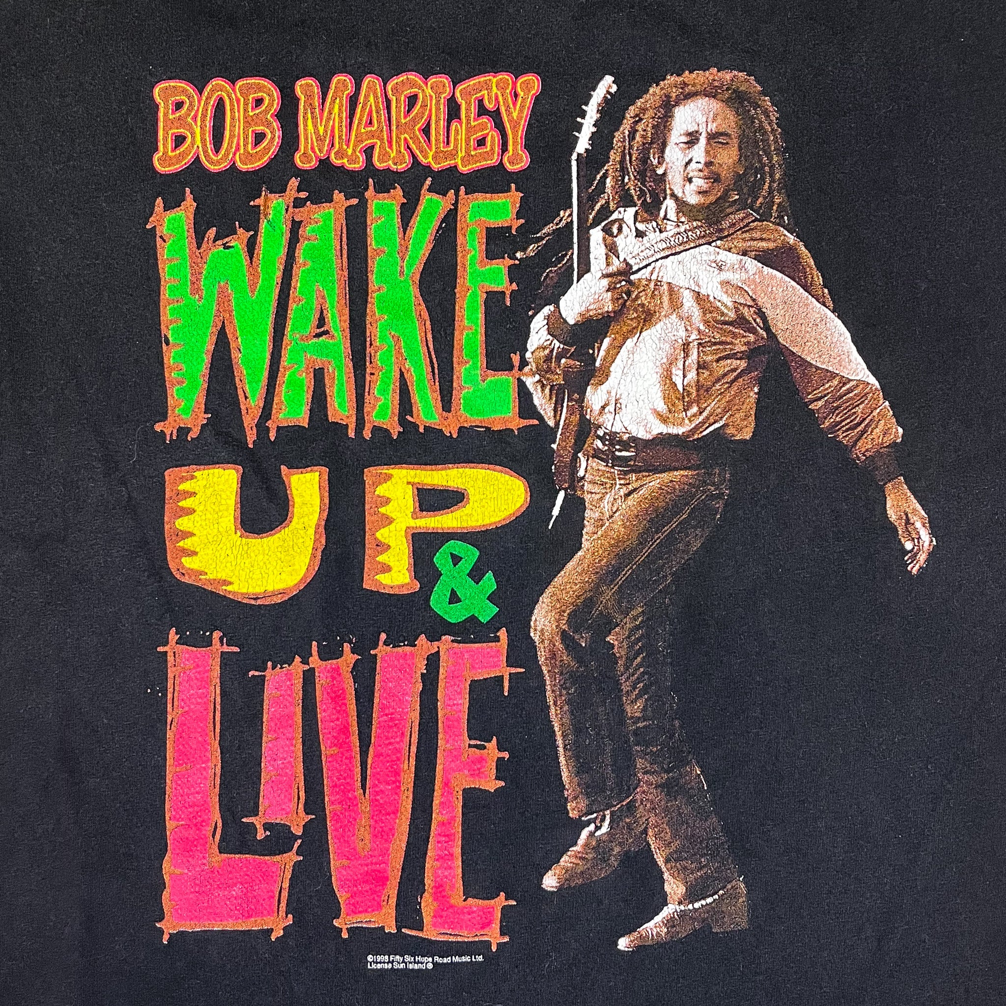 Bob Marley Vintage Tee “Wake Up and Live”