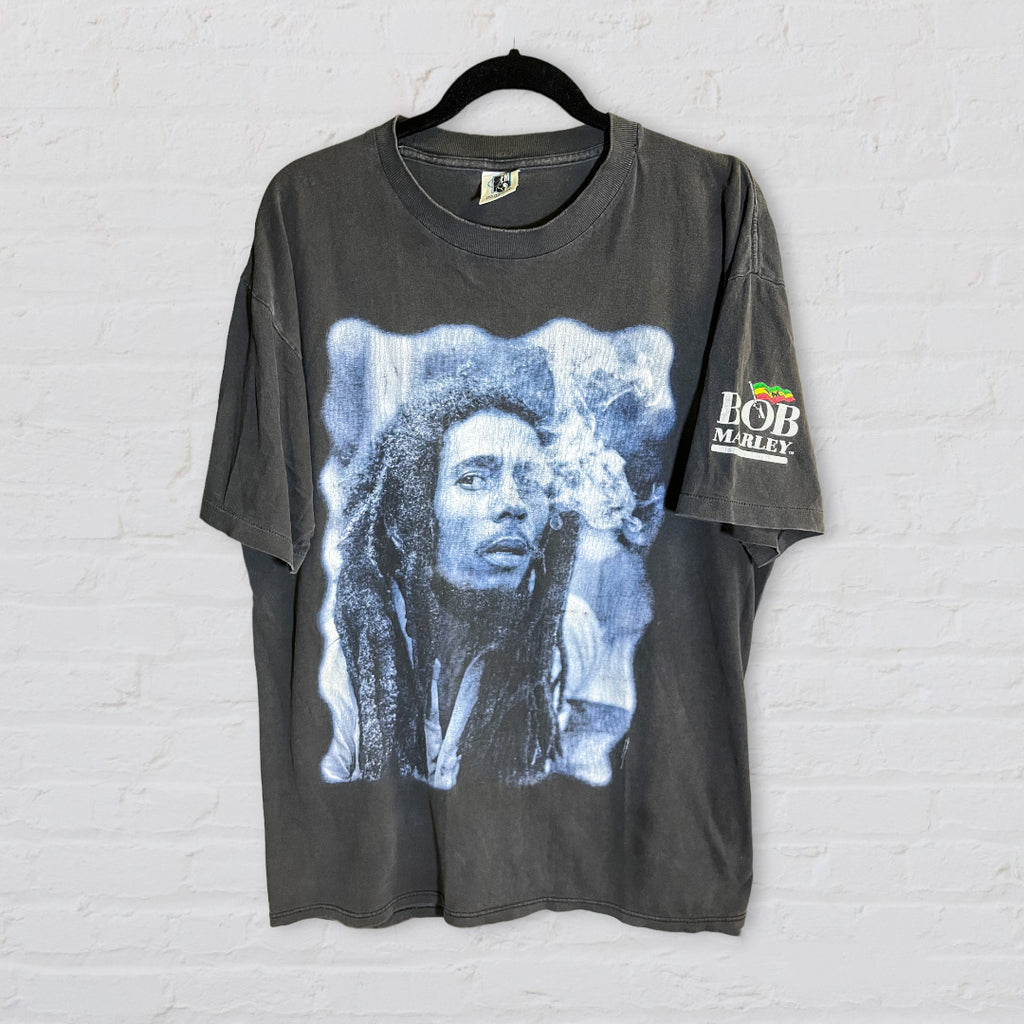 Bob Marley Smoking Vintage Tee