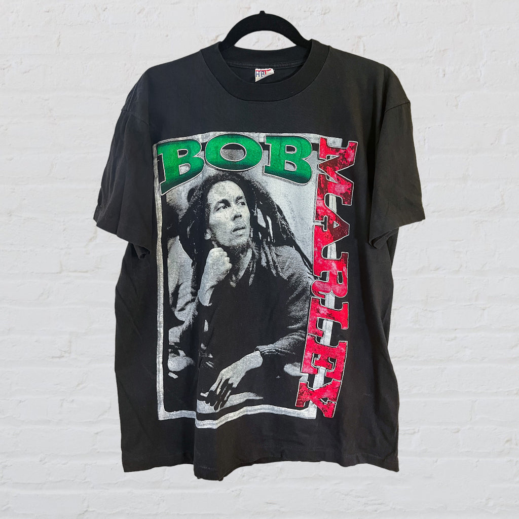 Bob Marley Rap Tee - Jah Rastafari