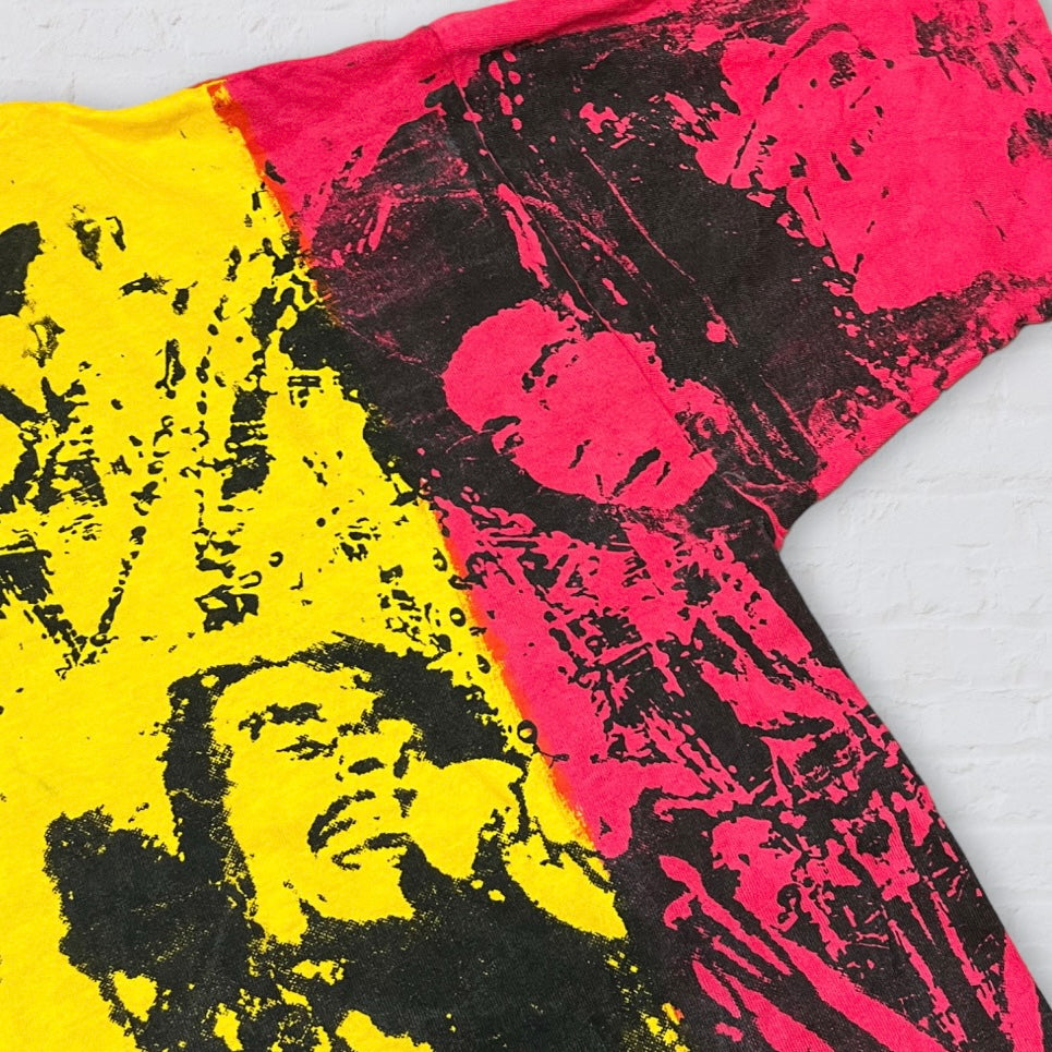 Bob Marley Vintage Tee - All Over Print
