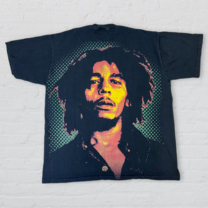 Bob Marley All Over Print Vintage Tee