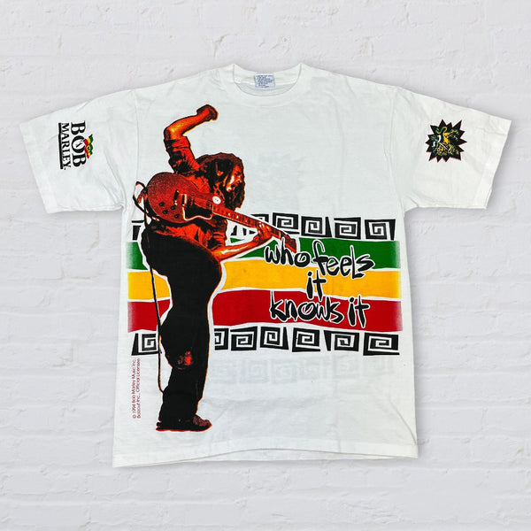 Bob Marley x Balzout Tee - Who Feels It – Natty Threads