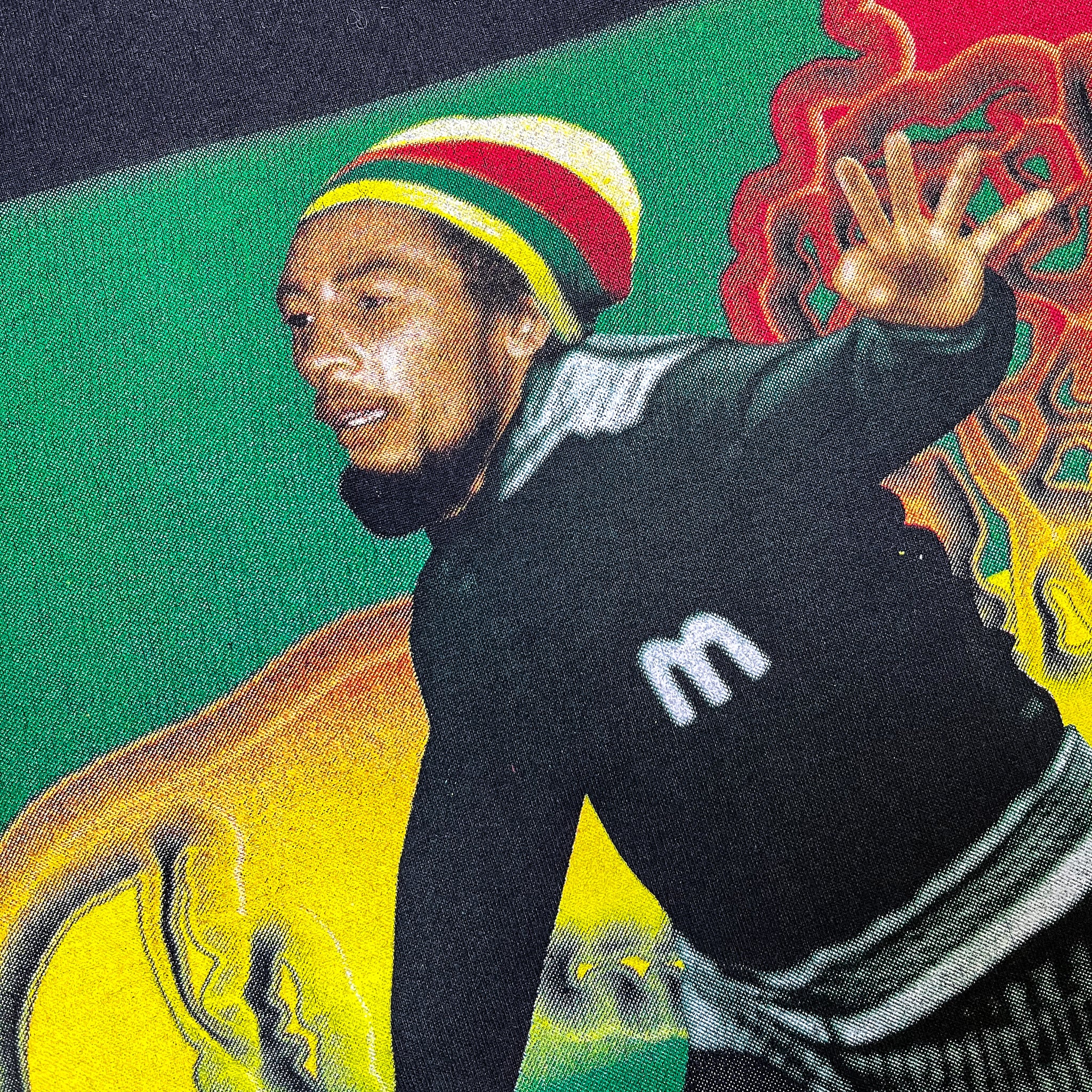 Bob Marley Bootleg Vintage Tee Soccer Lion